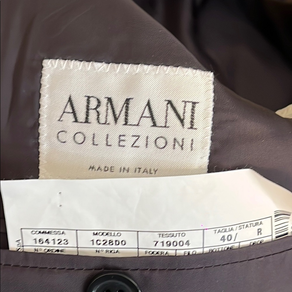 Armani Collezioni Black Jacket